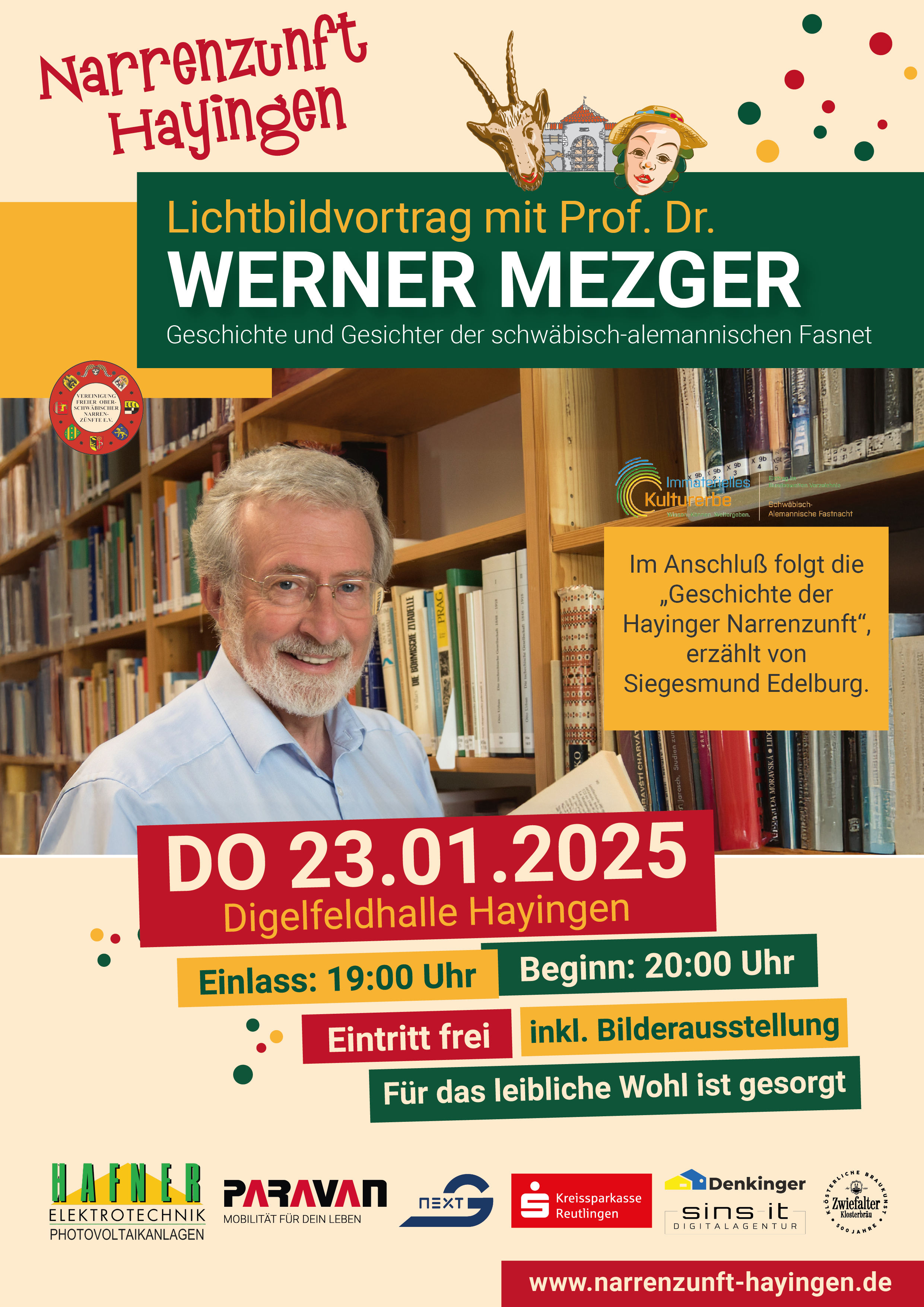 Prof Dr. Werner Mezger - Der Fasnetspapst